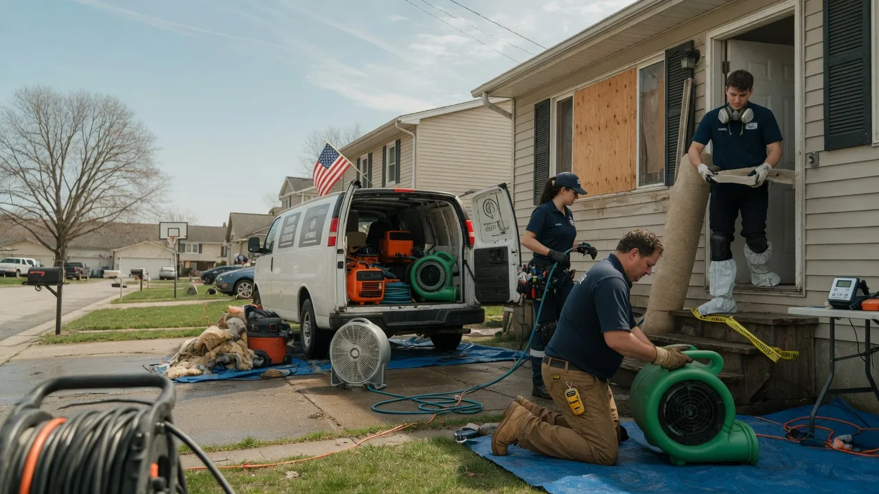Water Damage Restoration in Dover Afb, DE near me